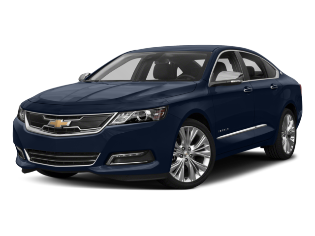 2018 Chevrolet Impala Premier in Black — front three-quarter view